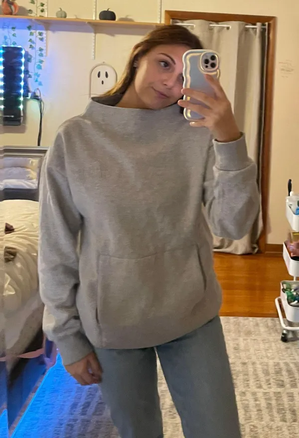 Gymshark Mock Neck Sweatshirt - Image 2