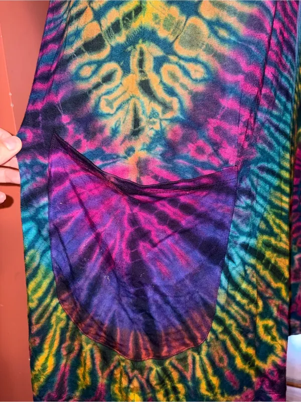 Kathmandu Imports Long Sleeve Tie-Dye Dress - Image 3