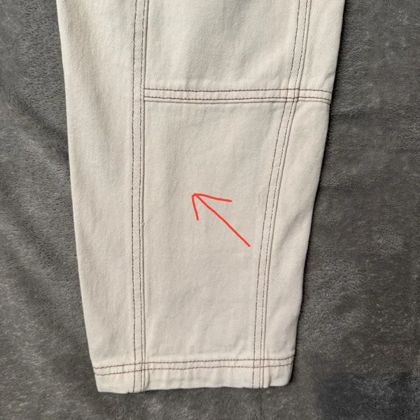 PacSun Elastic Waist Flap Cargo Pants M‎ Contrast Stitch Gorpcore Utility - Image 11