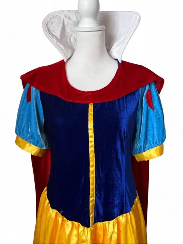 Classic Snow White Costume Blue Size XL - Image 3
