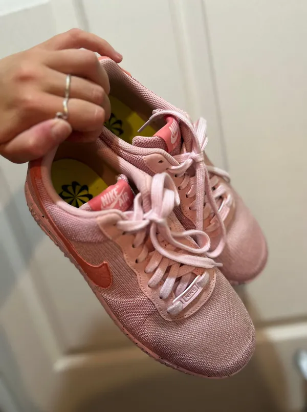 Nike Pink  Air Force 1 Low Crater Flyknit - Image 3