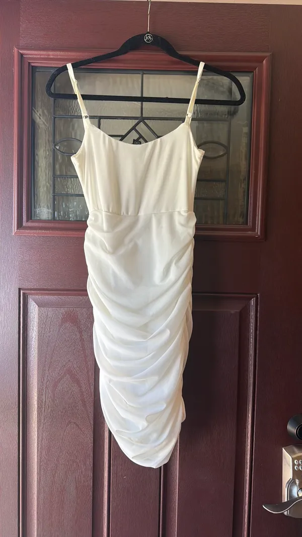 OW White Revolve Corset Mini Dress - Image 2