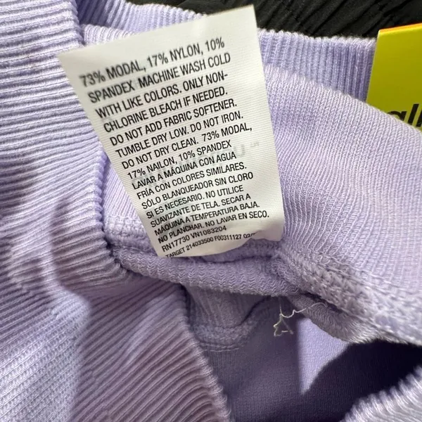 All in motion ribbed‎ purple leggings size small - Image 9