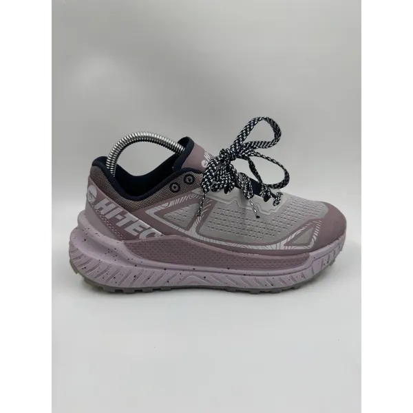 Hi-Tec Women Trail Shoe Athletic 7.5 Breathable Mesh, Lace Up, Lilac, Purple - Image 6