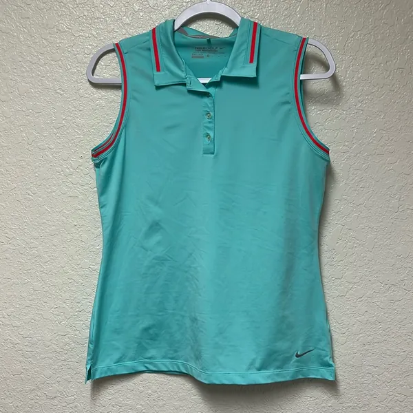 NIKE Golf Tour Performance Sleeveless Polo Top - Image 11