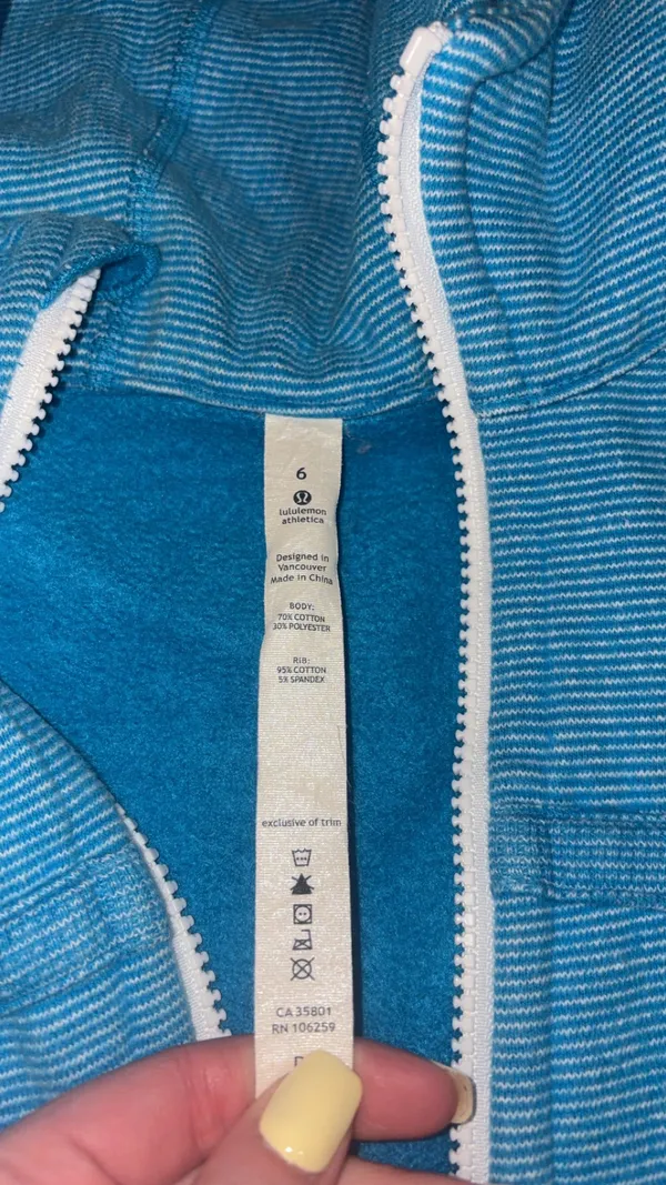 Lululemon full zip scuba jacket  - Image 3
