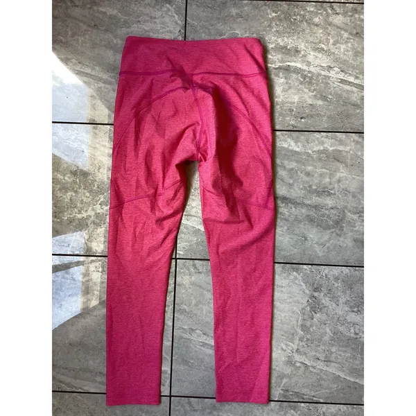 Outdoor Voices Pink Space Dye High Rise Cropped Leggings Women Small RN147908 - Image 5