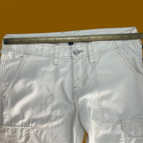 True Religion White cargo pants nwt - Image 5