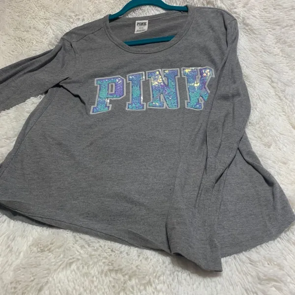 PINK Grey grey shirt - Image 5
