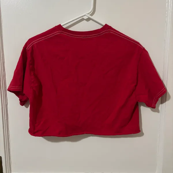 Boston Red Cropped Tee - Image 3
