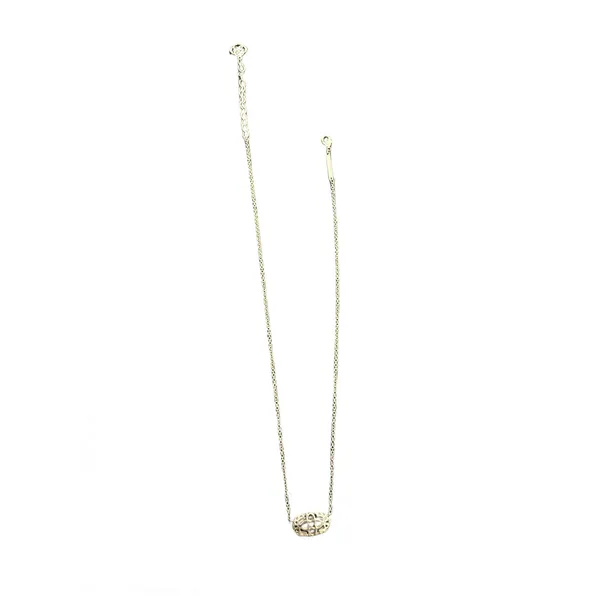 Kendra Scott Glass Stone Elisa Pendant Necklace Gold & Black - Image 6
