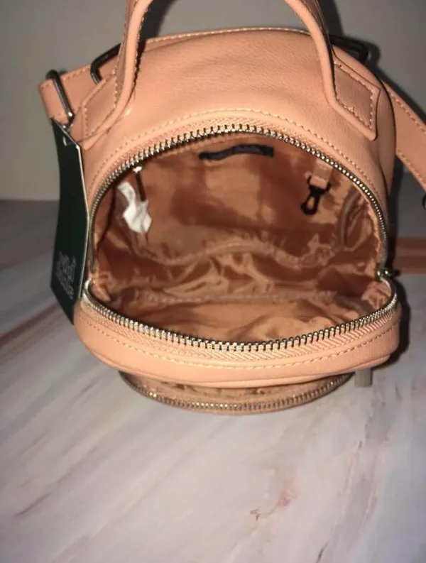 Mini Backpack Tan - Image 5