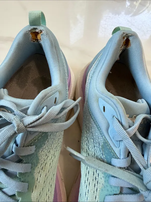 Hoka Pastel Mint & Lavender Women’s Running Sneakers - Image 3