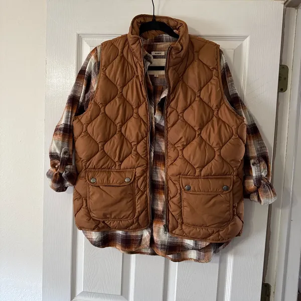 Thread & Supply Quilted Brown women’s Vest - Image 5