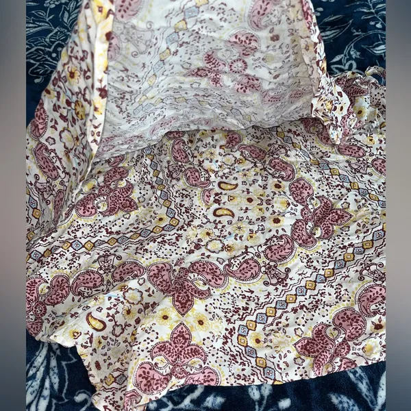 NWT! Hollister Floral Print Side Toe Skort 14-15” Waist - Image 3