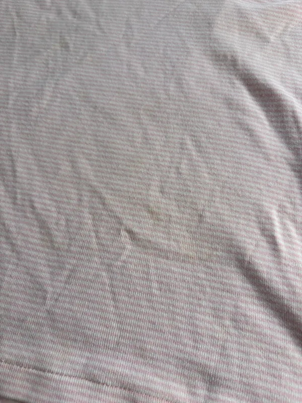 Ralph Lauren Light Pink V-Neck Short Sleeve Baby Tee - Image 2