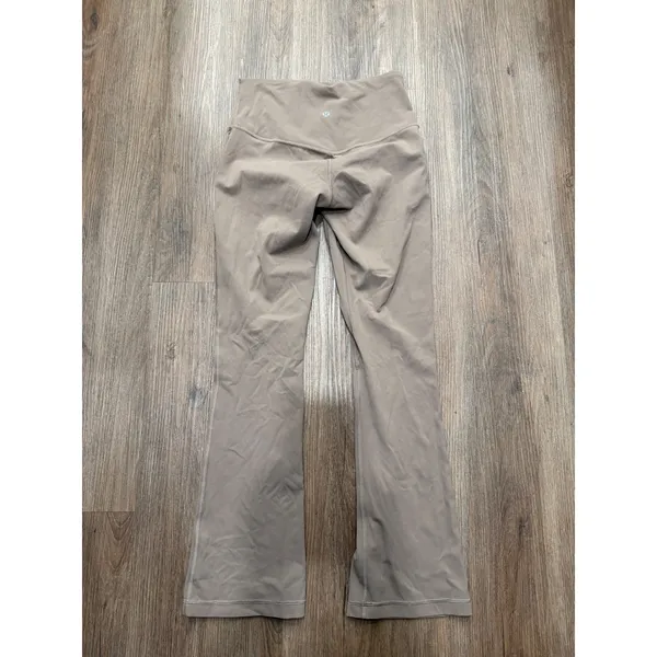 Lululemon Align High-Rise Mini-Flare Pant Taupe Brown LW5FJSS Size 6 - Image 2