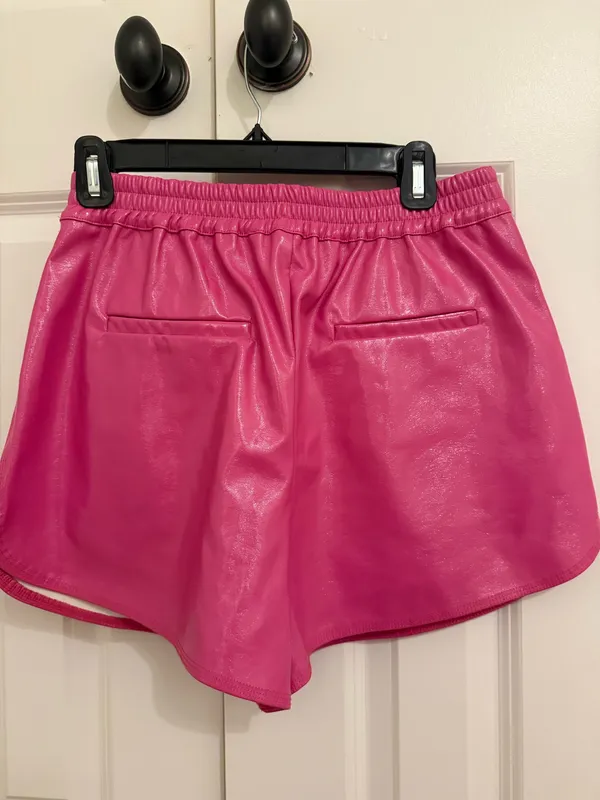 grey lab shorts Pink Size M - Image 3