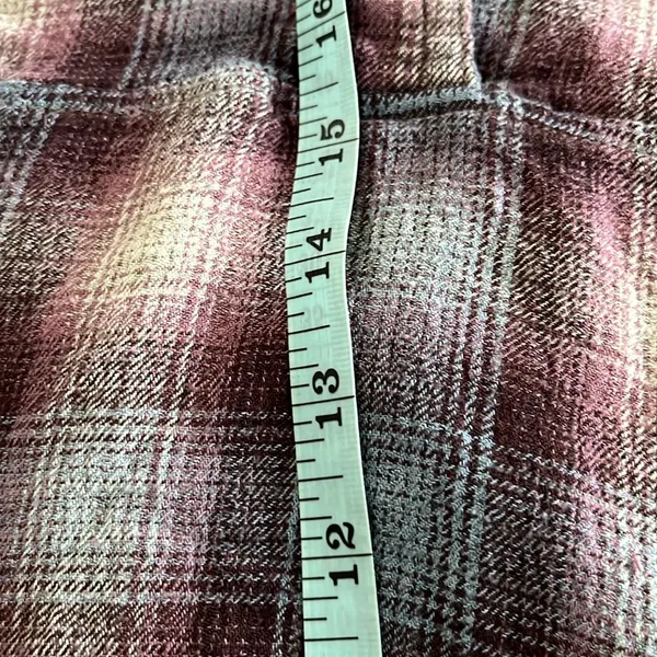 Free People Before I Let Go Plaid Romper Oversized Size Small - Image 9