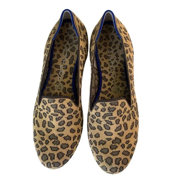 Rothy’s leopard round toe flats RETIRED size 8 - Image 2