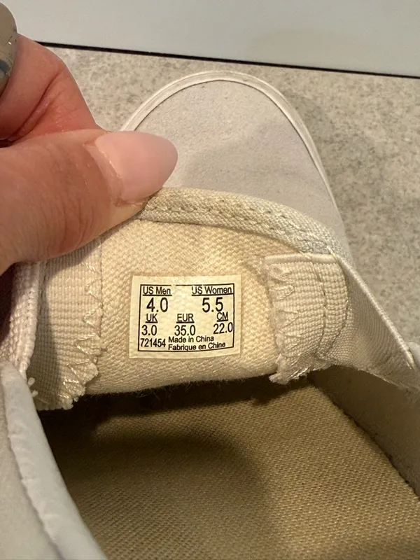 Vans Slip-On in Light Gray - Image 3