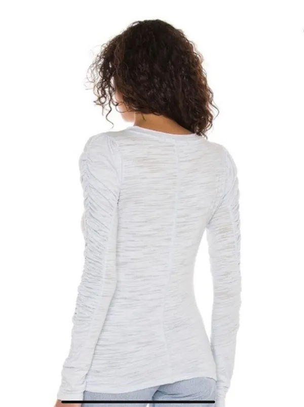 Free People X Revolve NWT Natasha Top In Denim Size Medium - Image 2