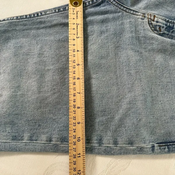 Abercrombie & Fitch Size 30/10 Women The Ankle Straight Ultra Hi Rise Jeans Blue - Image 7