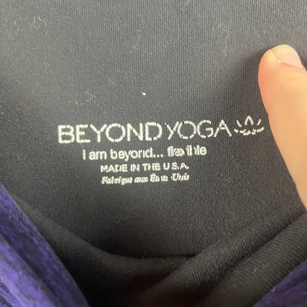 Beyond Yoga Spacedye Caught in the Midi High Waisted Legging purple Size Medium - Image 3