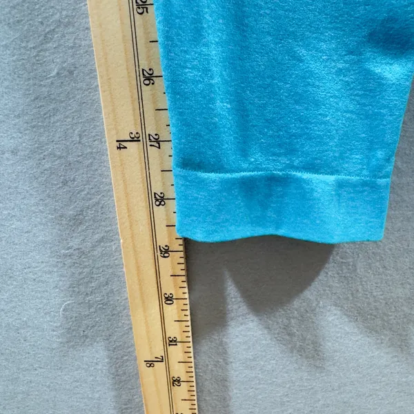 595 | NVGTN Aqua Blue Seamless‎ High Rise Jogger Leggings Womens Medium - Image 4