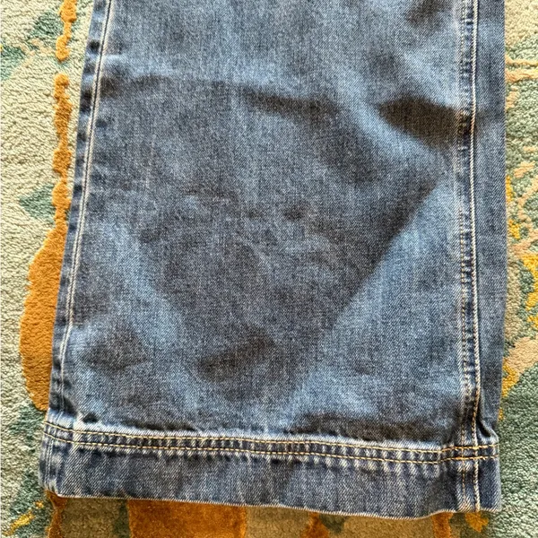 Cult Gaia X Gap Wide Leg Gold Chain Jeans - Image 4
