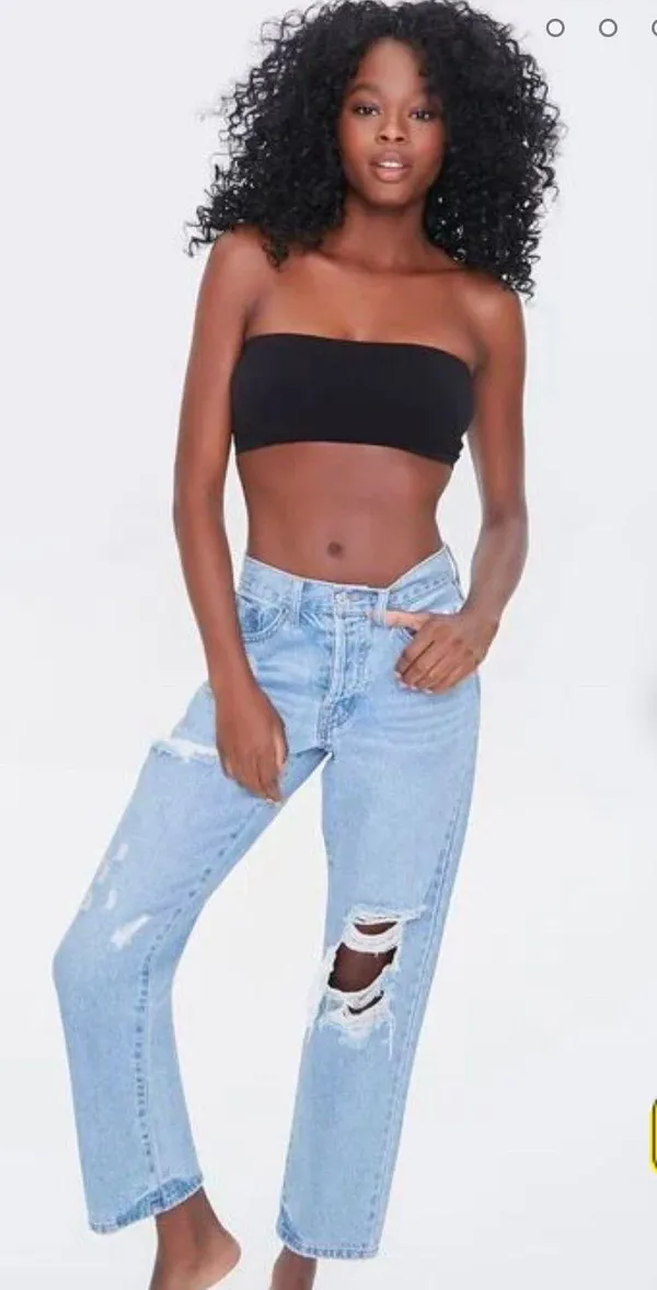 Cotton On Seamless Textured Knit Bandeau - Image 4
