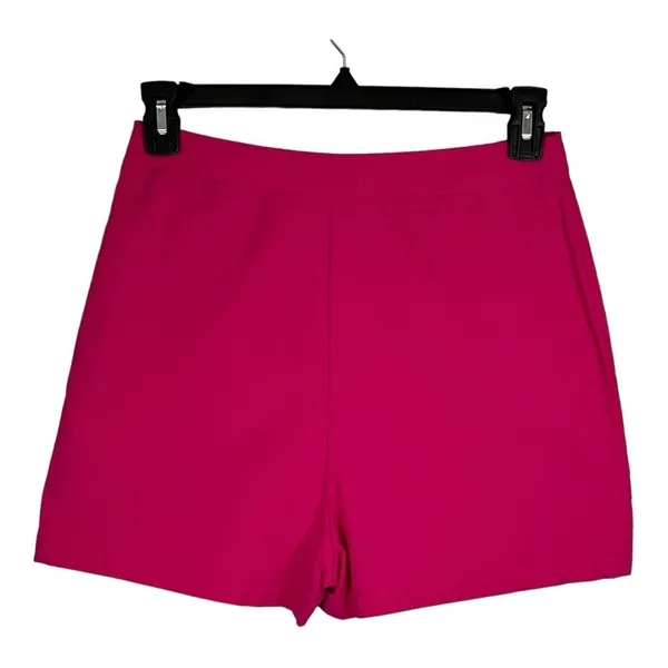 PrettyLittleThing Cargo Shorts Womens 8 Hot Pink High Waist‎ Utility Summer Mini - Image 6