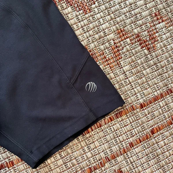 MPG Sport | Women's Black Gray Athletic‎ Workout Athleisure Biker Shorts, Size M - Image 5