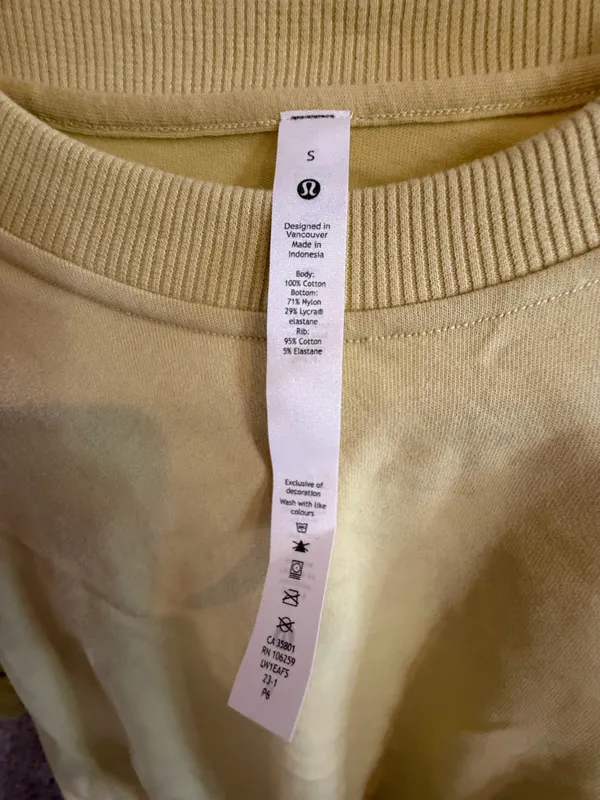 Lululemon Heavyweight Cotton T-Shirt Bodysuit - Image 4