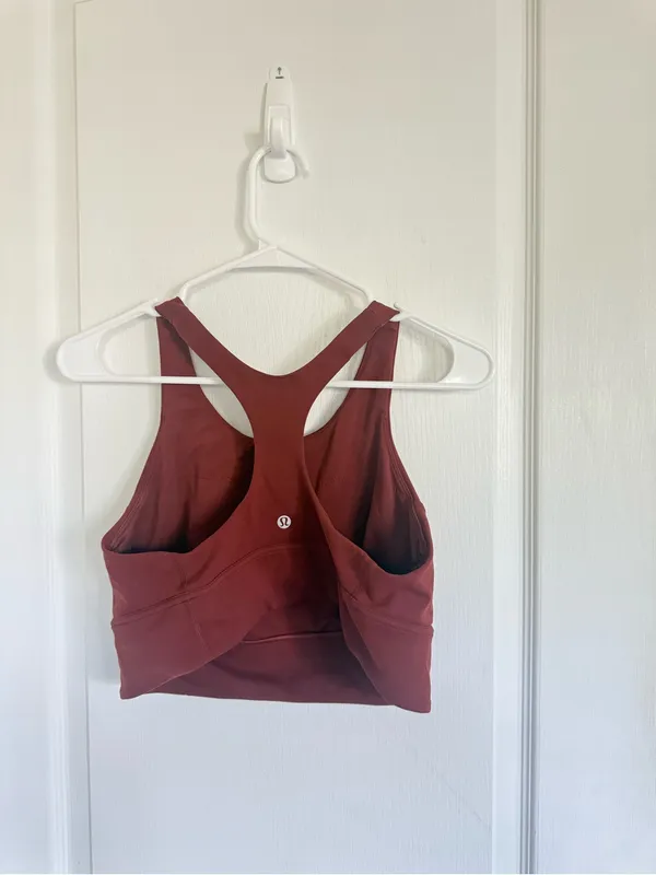 Lululemon Wunder Train Longline Bra *Medium Support, C/D Cup Date Brown - Image 4