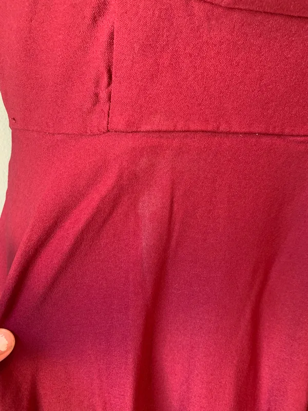 Sleeveless Dress Red Size XL - Image 3