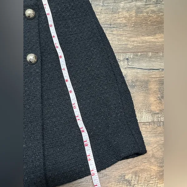 Mango tweed button mini skirt! - Image 5