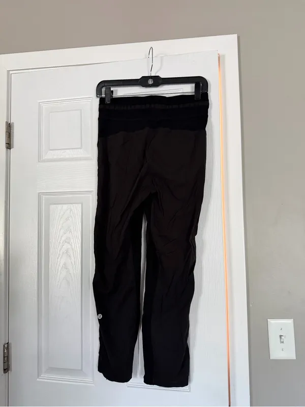 Lululemon Black Dance Joggers Elastic Waist - Image 8