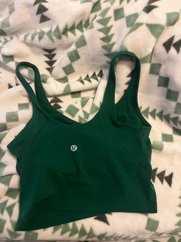 Green Lululemon Align Tank - Image 2