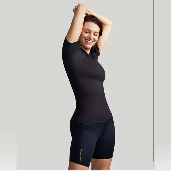 Tommie Copper‎ Posture Support Shirt Black Size M - Image 5