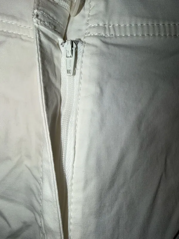 Chico's White Roll-Tab Bermuda Shorts - Image 7