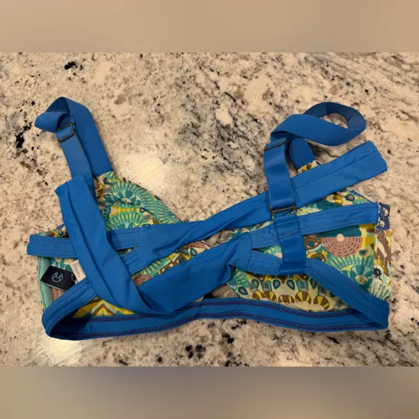 Colorful Patterned‎ Bikini Top maaji M - Image 2