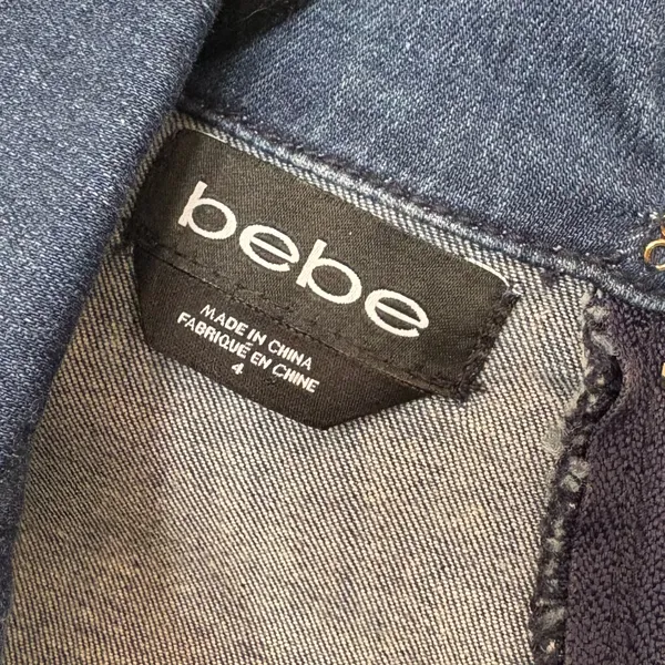 Bebe Denim‎ Blazer Dress Size 4 - Image 8
