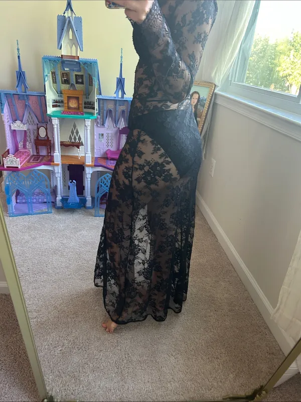 Zara lace long dress. XS-S - Image 15