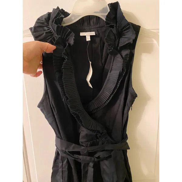 Gorgeous NWT: Maurices Black ruffle neck wrap Dress size 14 - Image 3