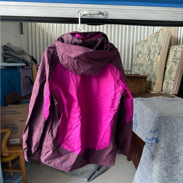 Pink and Purple Ski Snow Jacket with Color - Image 3
