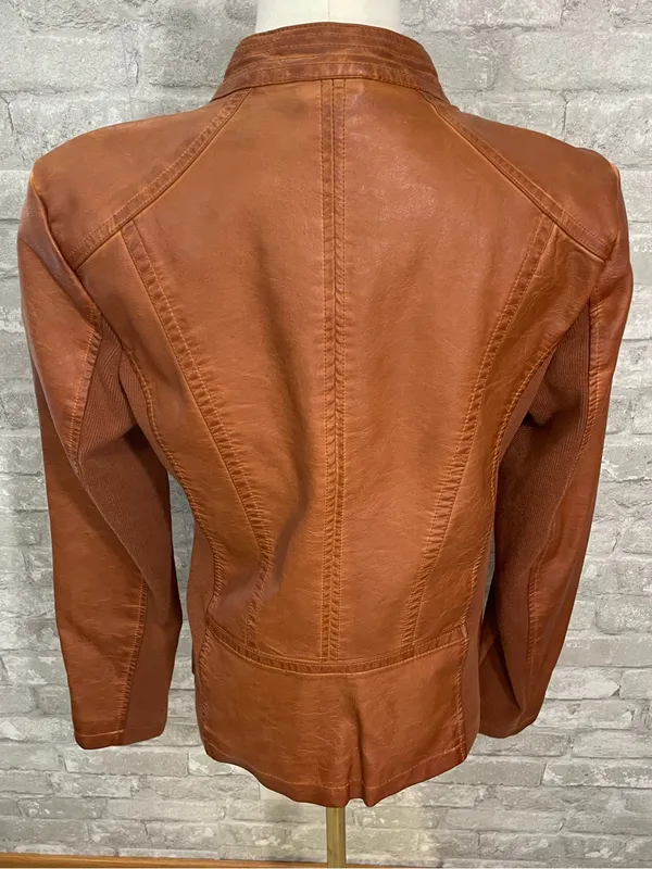 Maurices faux leather princess seam jacket - Image 6