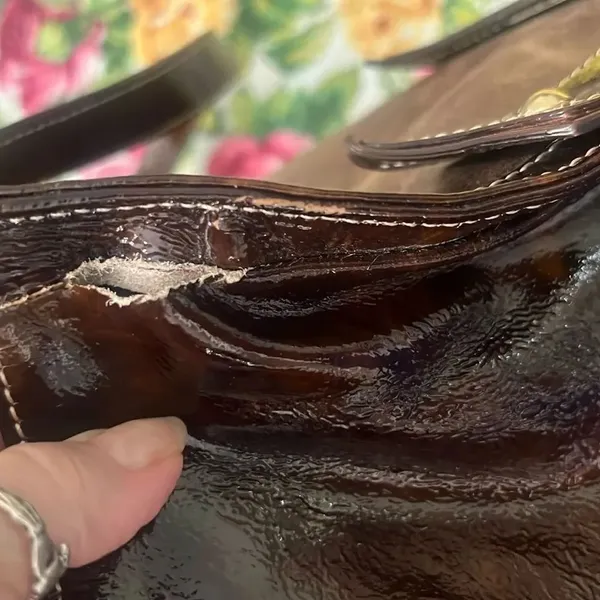 7 for All Mankind Gorgeous brown handbag minimal signs of wear lots of life left - Image 6