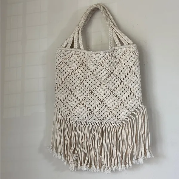 Polo Ralph Lauren Macrame Bag - Image 4