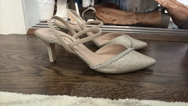 Nina Gold heels - Image 2